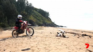 Nathan's riding through ancient rainforests, conquering muddy hills, and crossing crystal-clear creeks on a tour with Cape York Motorcycle Adventures 🏍️ If heading to the Cape's on your bucket list, a motorcycle tour might just be the way to go 🛣️ Read more here - 7weekender.com/cape-york-motorcycle-adventures/ | Weekender