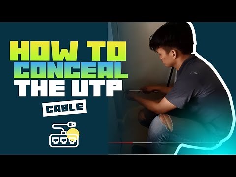 How to conceal the UTP cable of your Wi-Fi Router using a PVC Moulding | WiFi Installation Project |