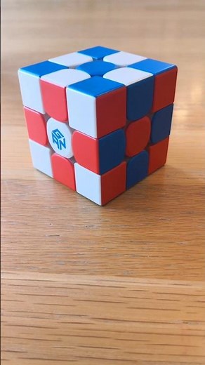 How to make the secret checkerboard pattern on the 3x3 #rubikscube