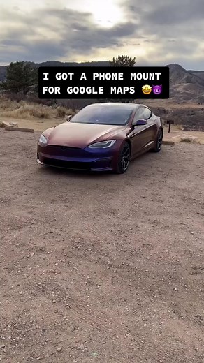 1.8K views · 31 reactions | This is so helpful with google maps! #tesla #modelsplaid #teslaaccessories | Tesla Hub | Facebook