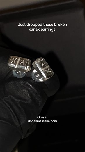 Custom Jewelry Designs: Unique Xanax Earrings
