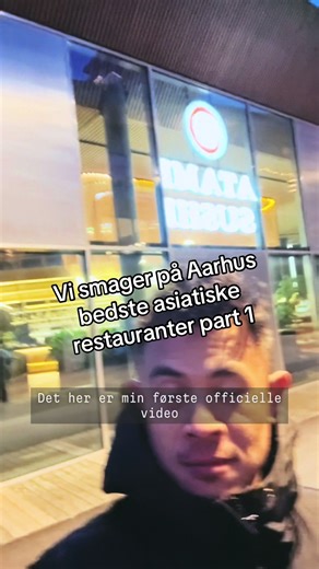 Hvilken asiatisk restaurant i Aarhus skal jeg besøge næste gang? #foryou #fyp #foryoupage atamisushi