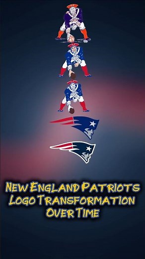 New England Patriots evolution logo