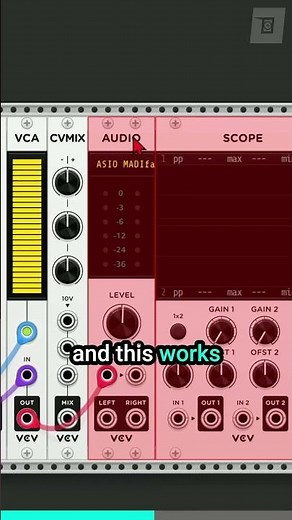 VCV Rack Basic Patch: Tremolo with Depth Control