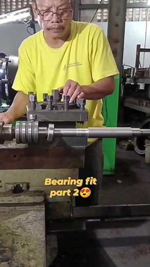 Pag bearing fit kelangan Micrometer Caliper ang pansukat 🤩😍 #ballbearing #filling #rotorshaft | roderick perez