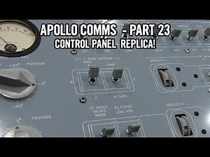 Apollo Comms Part 23: making connectors and a control panel