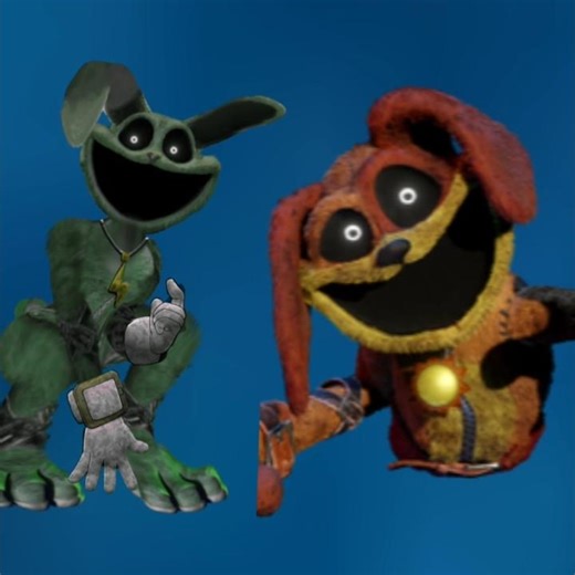 Poppy Playtime vs Big Hoppy Hopscotch #shorts #poppyplaytimechapter #hoppyhopscotch #smilingcritters