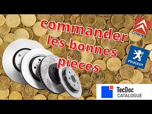 conseils pour commander des pièces détachées voiture