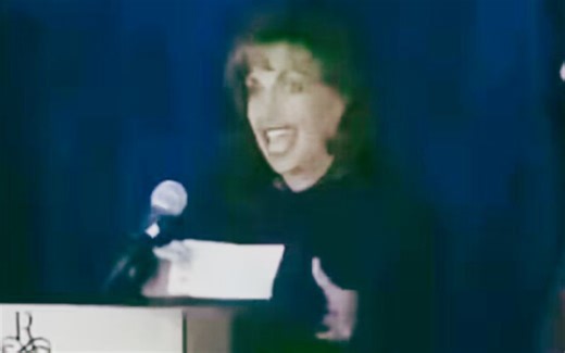 Paula Jones was ALL SMILES taking an $850k check from Bill Clinton