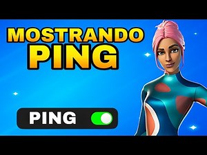 HOW TO SEE YOUR PING IN FORTNITE | DISPLAY PING IN FORTNITE