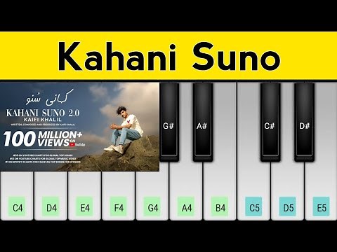 Kahani Suno Piano Tutorial | Kaifi Khalil