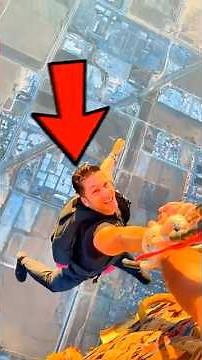 Will the man's parachute open? 🪂😱 #capcut