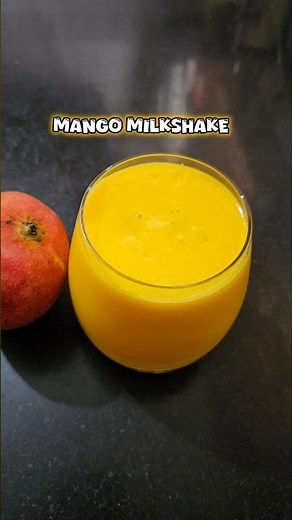 Mango Milkshake Recipe #summermilkshake #mangorecipe #mangodrink #seasonalrecipe ‪@sindhu-sini‬