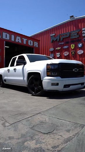 Custom Corsa Performance Muffler Exhaust System for Supercharged Chevy Silverado