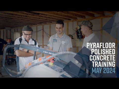 Pyrafloor Polished Concrete Training - May 2024 - Testimonial Video
