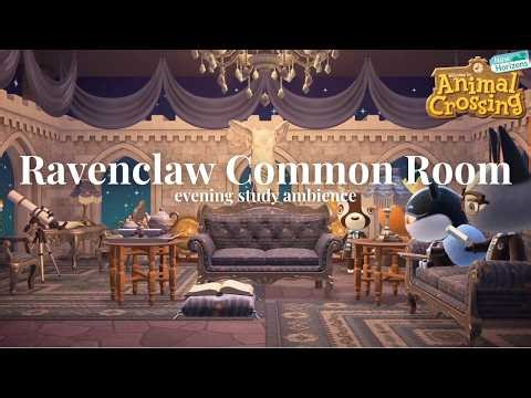 Ravenclaw Common Room 🌙 | Evening Study Ambience + Soft Classical
