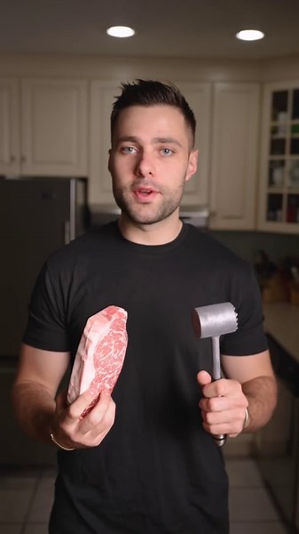 Frozen steak experiment