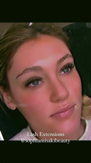 Lash extensions that save you time + boost your confidence 💖 #skincare lashlook