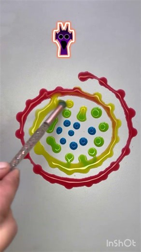 Color🔴🌈🫟🎨 #complementarycolors #art