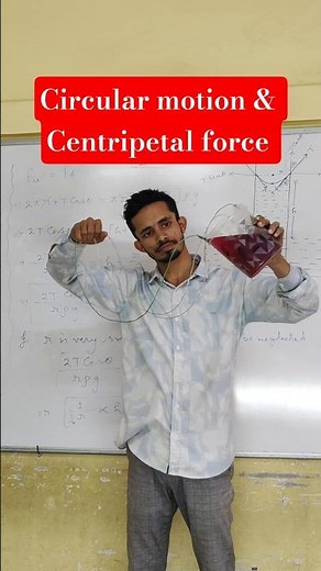 Circular motion and Centripetal force, Class 11 physics#experiment #science