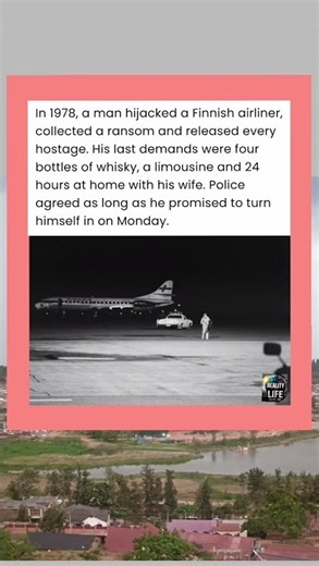 1978 Finnair hijacking: A criminal's bizarre final demands.