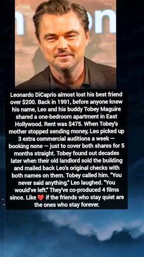 Leonardo DiCaprio’s Secret Sacrifice for Tobey Maguire ❤️ | A True Friendship Story