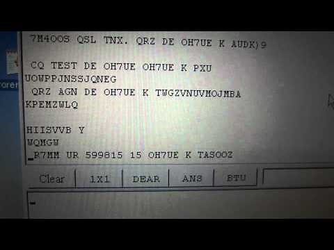 アマチュア無線　CQ WWW RTTY DX Contest