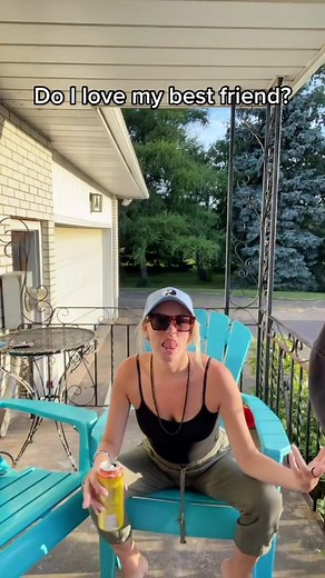 Not sponsored by @twistedtea_original but should be… the @katmeliberry and Kaye show #kayebye #bestfriend #momsoftiktok #happyhour Tag your #bestie 👇