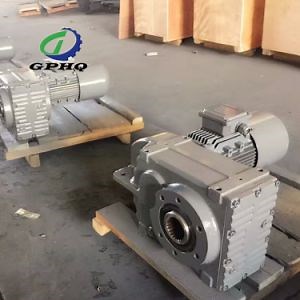 [Hot Item] F Parallel Shaft Helical Gearboxes with AC Motor for Conveyor
