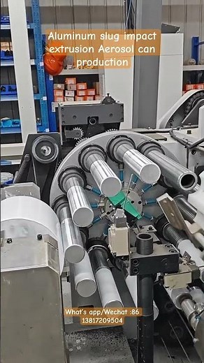 Aluminum impact extrusion technology aerosol can production aluminum collapsible tube manufacturing