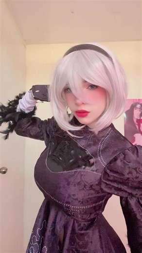 Volví a ser 2B en Cosplay de Nier Automata