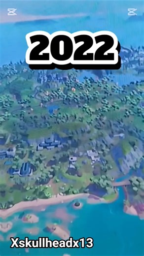 every fortnite maps over the years on 2025 to 2017