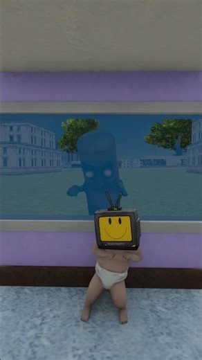 Baby TV Man y sus travesuras provocativas¡Tung tung tung sahur!