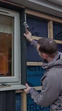 Cladding Window Reveal #diy #wooddesigner #woodworking