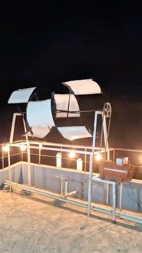 He built a wind turbine from scrap parts and generated free electricity! ⚡🌪️