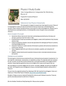 Physics II - Electricity & Magnetism - Full Course - 200  Problems solved