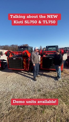 We’re talking about thr new Kioti skid and track loaders! 🏗️ demo units available!