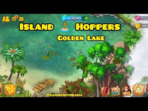 Island 🏝️ Hoppers XP lvl 9 Chapter 1 The Island Mystery Golden Lake