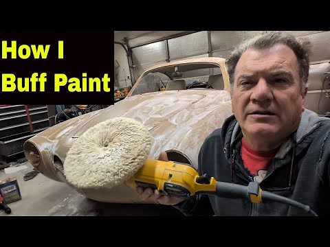 How to Buff Car Paint With a Spin Buffer (Rotary) WITHOUT Burning It