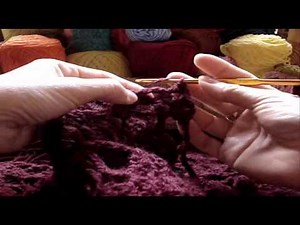 Crochê - Cachecol Butterfly - Parte 03/03