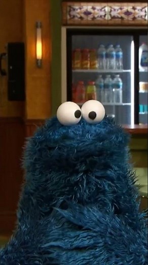 Cookie Monster Calms Himself Down #sesamestreet