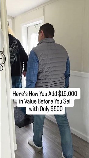 $500 Upgrades That Add $15,000 in Home Value (Before You Sell)