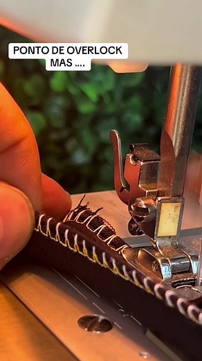 Como Fazer Ponto de Overlock com Máquina Singer - Tutorial Completo
