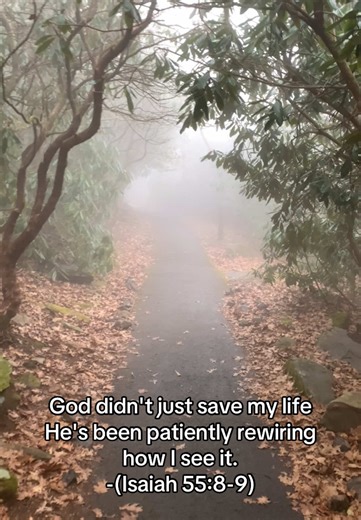 God didn't just save my life. He patiently rewired my mind, my vision, and the way I see everything. -Isaiah 55:8-9 (NIV) 8 “For my thoughts are not your thoughts, neither are your ways my ways,” declares the Lord. 9 “As the heavens are higher than the earth, so are my ways higher than your ways and my thoughts than your thoughts. #God #save #mylife #patient #foryoupage
