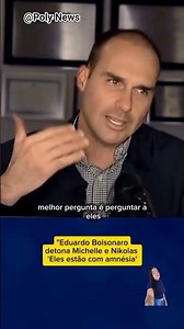 Eduardo Bolsonaro spills the tea on Michelle Bolsonaro! 🚨