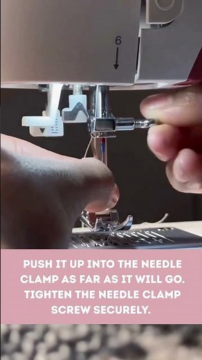 Changing a Sewing Machine Needle