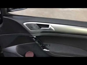 How to Remove 2016 VW Golf Trim panel mirror door handle and door molding trim - Body Shop Basics