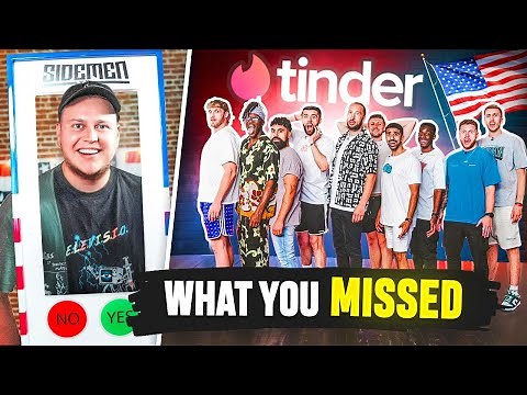 How SIDEMEN Filmed REAL LIFE TINDER in USA