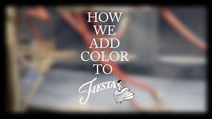 Wondering how we get all of those bright colors on our dishes? Here's a little behind the scenes look! | Fiesta Dinnerware