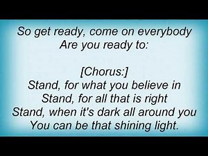 Hannah Montana - Stand (full Version) Lyrics